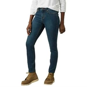 Prana Women's 0/25 Regular Inseam 31" Sienna Jean True Blue Skinny Denim New(I